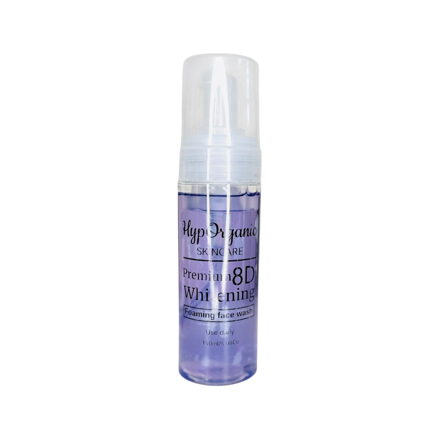 8D foaming face wash