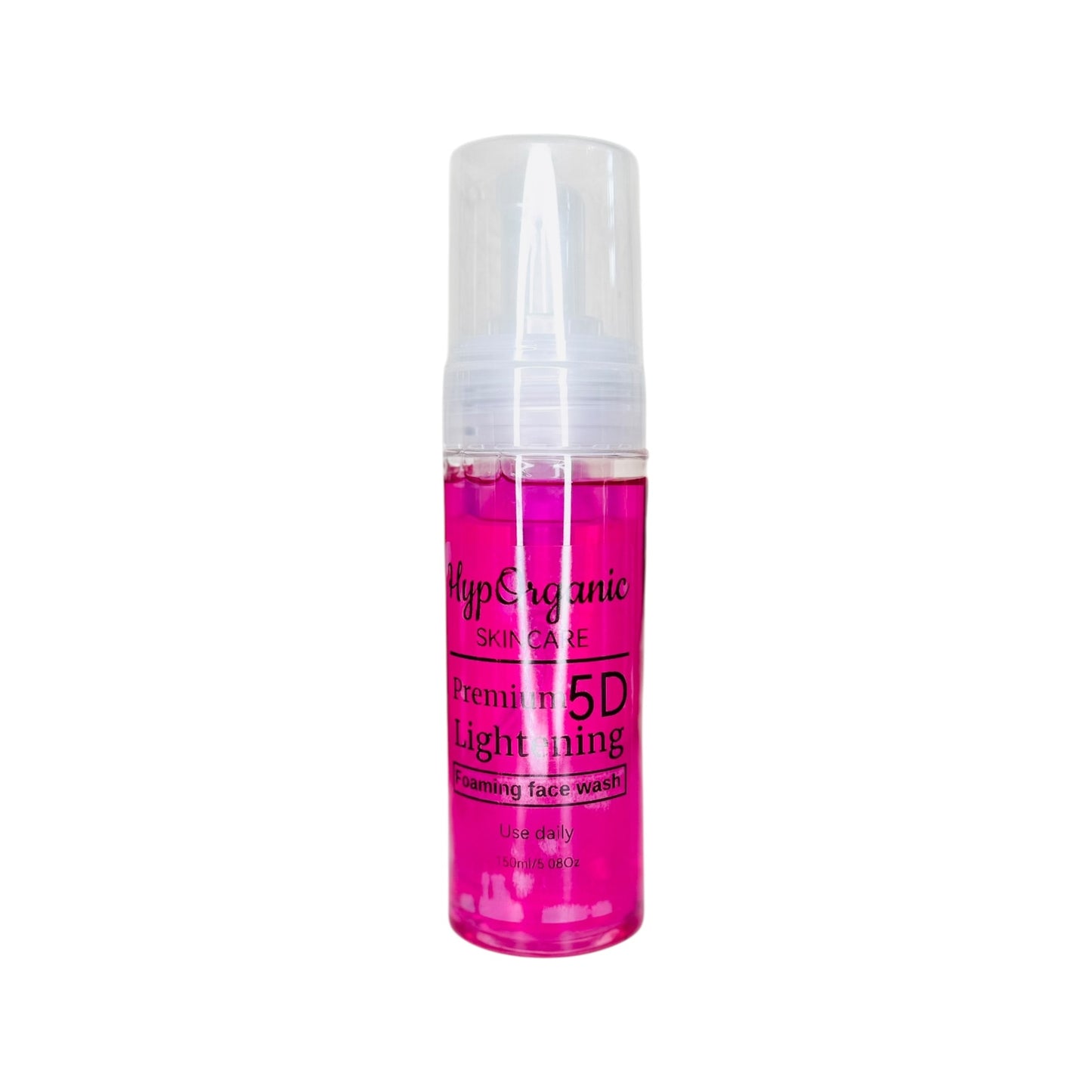5D foaming face wash