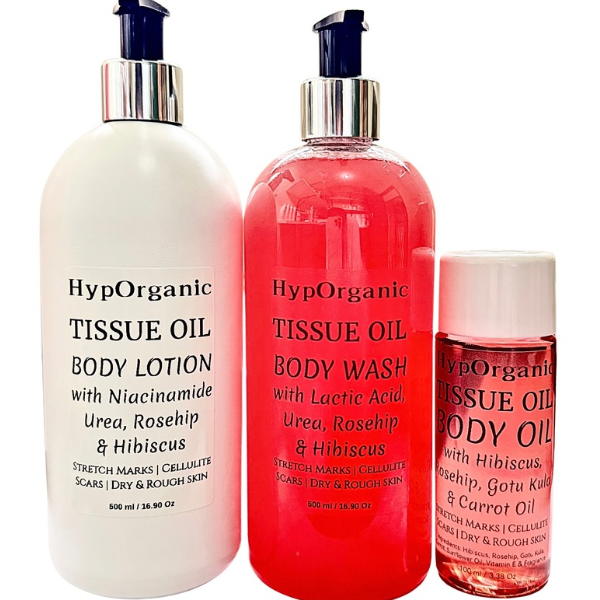 Tissue oil Body Set for Stretch marks & Cellulites