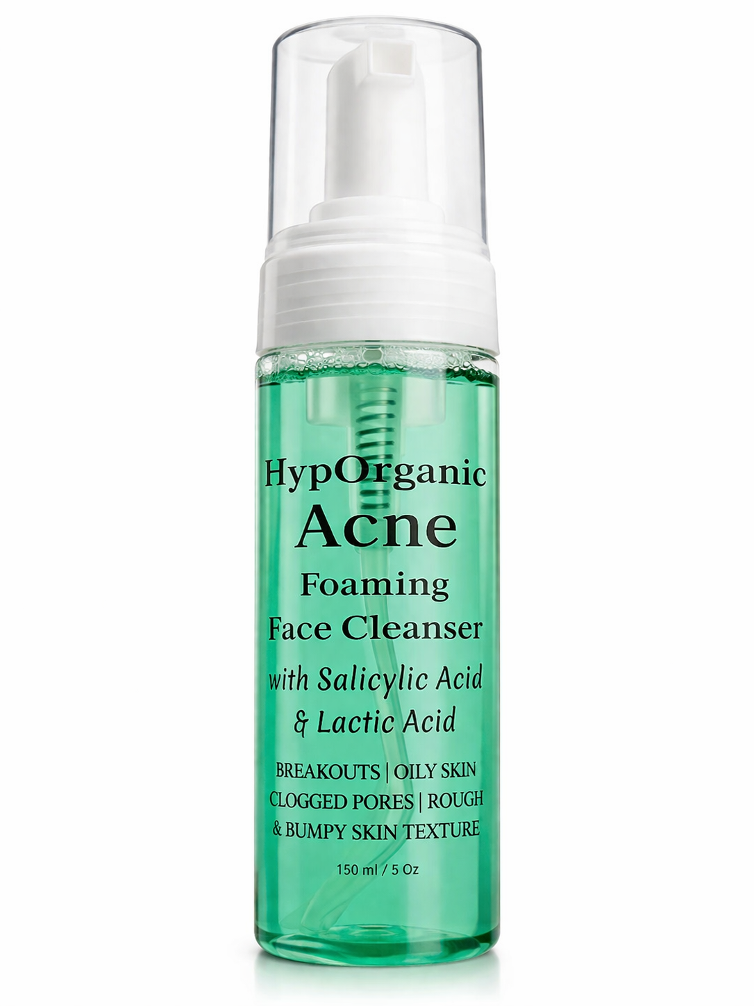 Acne Foaming Face Cleanser with Salicylic Acid + Lactic Acid