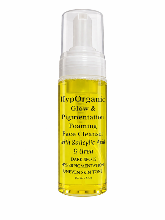Glow & Pigmentation Foaming Face Cleanser with Salicylic Acid + Urea