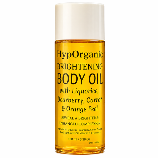 Brightening Body Oil with Liquorice, Bearberry, Carrot & Orange Sweet Peel