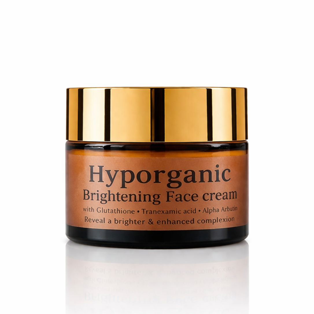 Brightening Face Cream with Glutathione, Tranexamic acid, Alpha Arbutin & Niacinamide