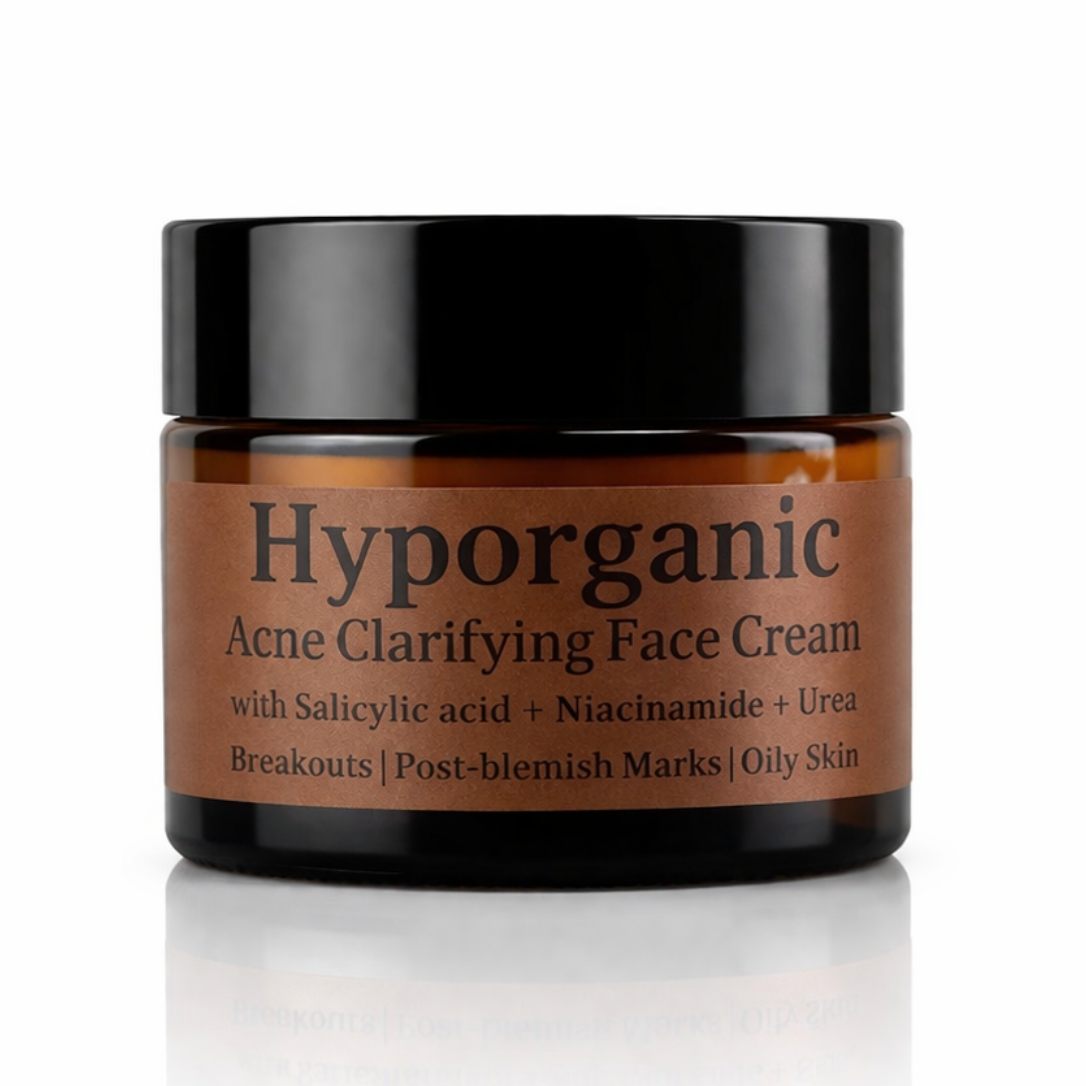 Acne Clarifying Face Cream with Salicylic acid + Niacinamide + Urea