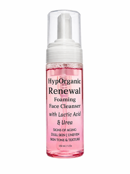 Renewal / Anti-aging Foaming Face Cleanser with Lactic Acid & Urea
