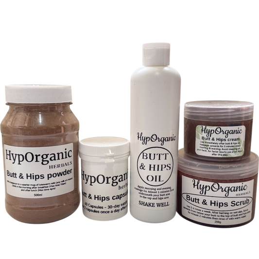 Butt & hips enlargement combo 2 (Oral & Application)