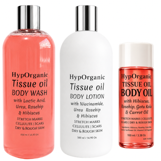 Tissue oil Body Set for Stretch marks & Cellulites